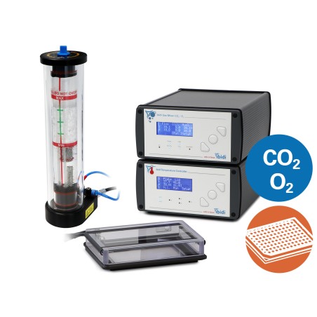 ibidi Stage Top Incubator Multiwell Plate, CO2/O2 – Silver Line