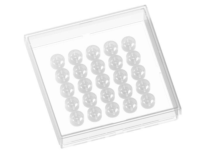 25 micro-Inserts 3D for self-insertion
