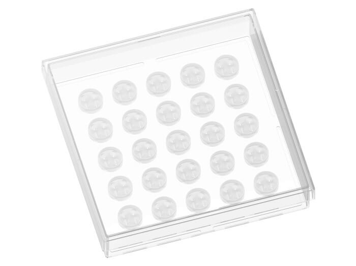 25 micro-Inserts 4 Well FulTrac for self-insertion