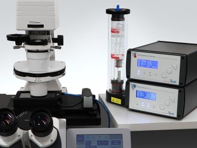 ibidi Stage Top Incubator Slide/Dish, CO2/O2 – Silver Line