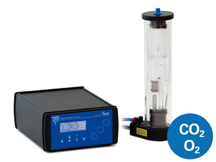 ibidi Gas Incubation System for CO2 and O2 – Blue Line