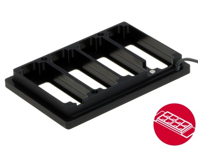 Heated Plate, Universal Fit, for 4 µ-Slides