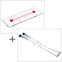 Perfusion Set and Channel Slide for flow assay setup
